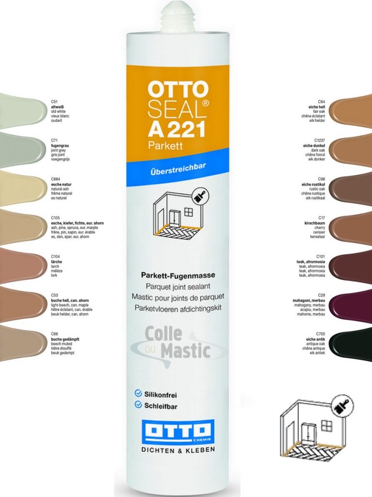 colle-ou-mastic- pour les planchers Acrylique A221