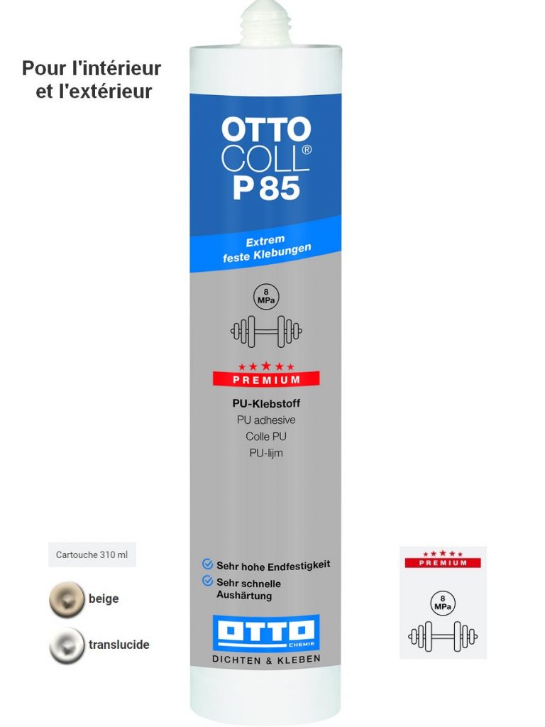 colle-ou-mastic- colle Pu P85 à haute résistance