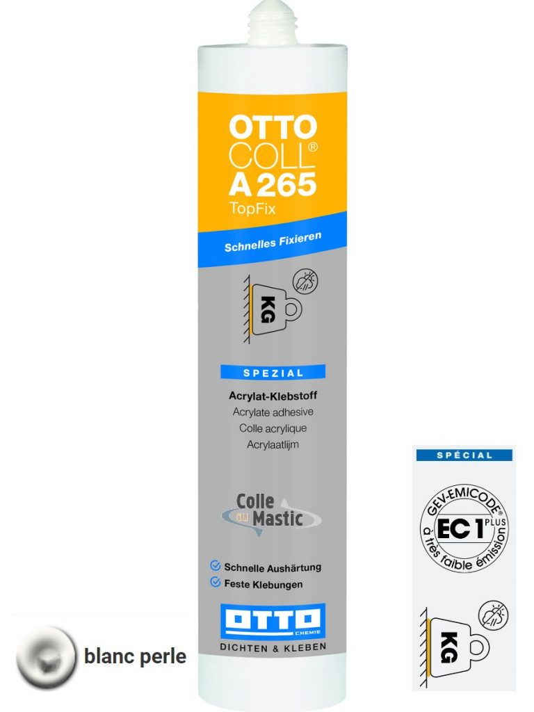 Colle ou mastic: Mastic colle acrylique A265